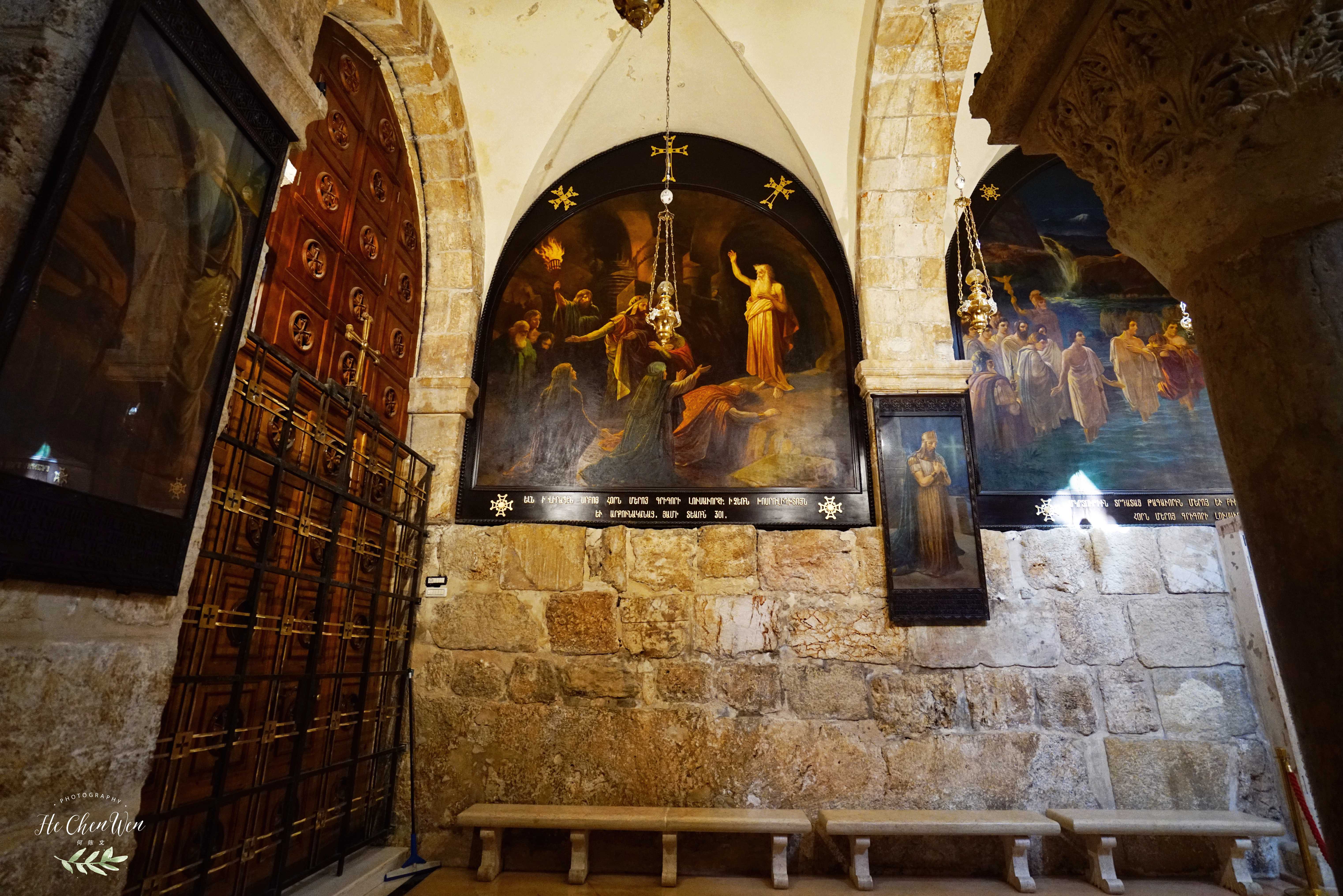 基督教圣地，耶稣在这里遇难、安葬、复活，信徒慕名而来