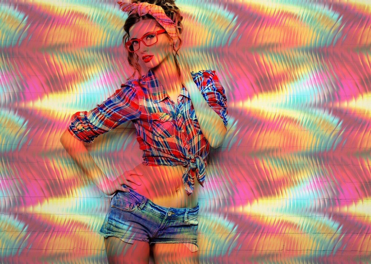 photoshop中怎么添加颜色叠加样式,ps图案叠加怎样载入新的图案