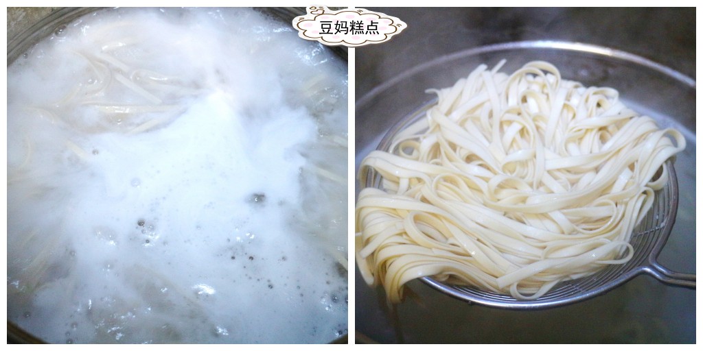 用湿面条不焯水如何做炒面,炒面专用面条不粘不坨