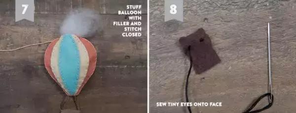 幼儿园气球手工贴画,气球创意手工