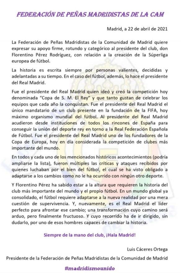 欧超还没结束！皇马球迷力挺老佛爷，曝巴萨密会欧足联主席