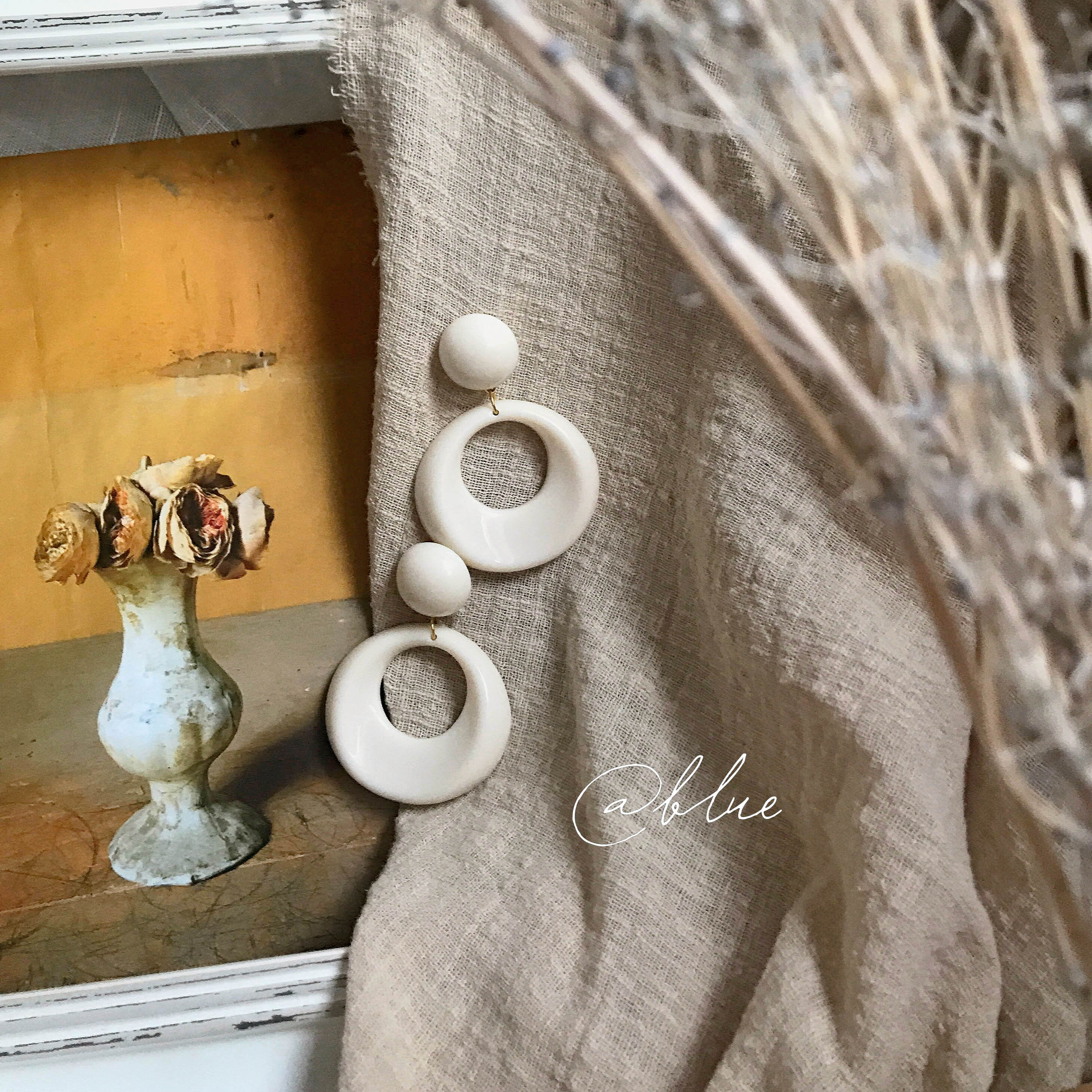 耳饰新款耳环时尚潮流,推荐女生的法式复古耳环