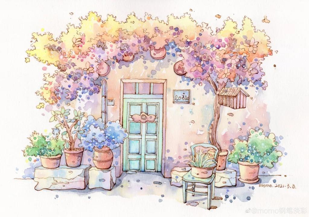 90后小姐姐在家里画画,90后小姐姐画画图片