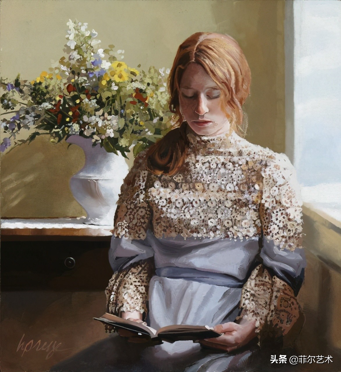 mellende油画作品欣赏,法国艺术家的超写实油画作品