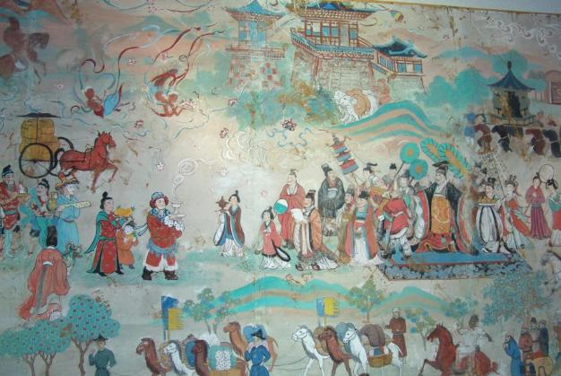 隋炀帝焉支山万国盛会,隋炀帝万国博览会的珠宝