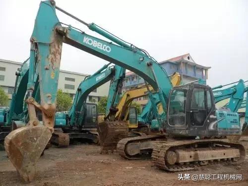 全球挖机品牌大全,挖机买二手最重要看哪里