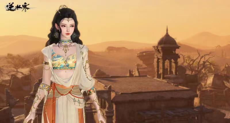 天刀狮心白冕逆水寒,天刀服装逆水寒