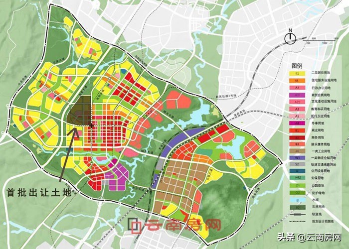 昆明北拓最新规划图,昆明空港区北拓规划