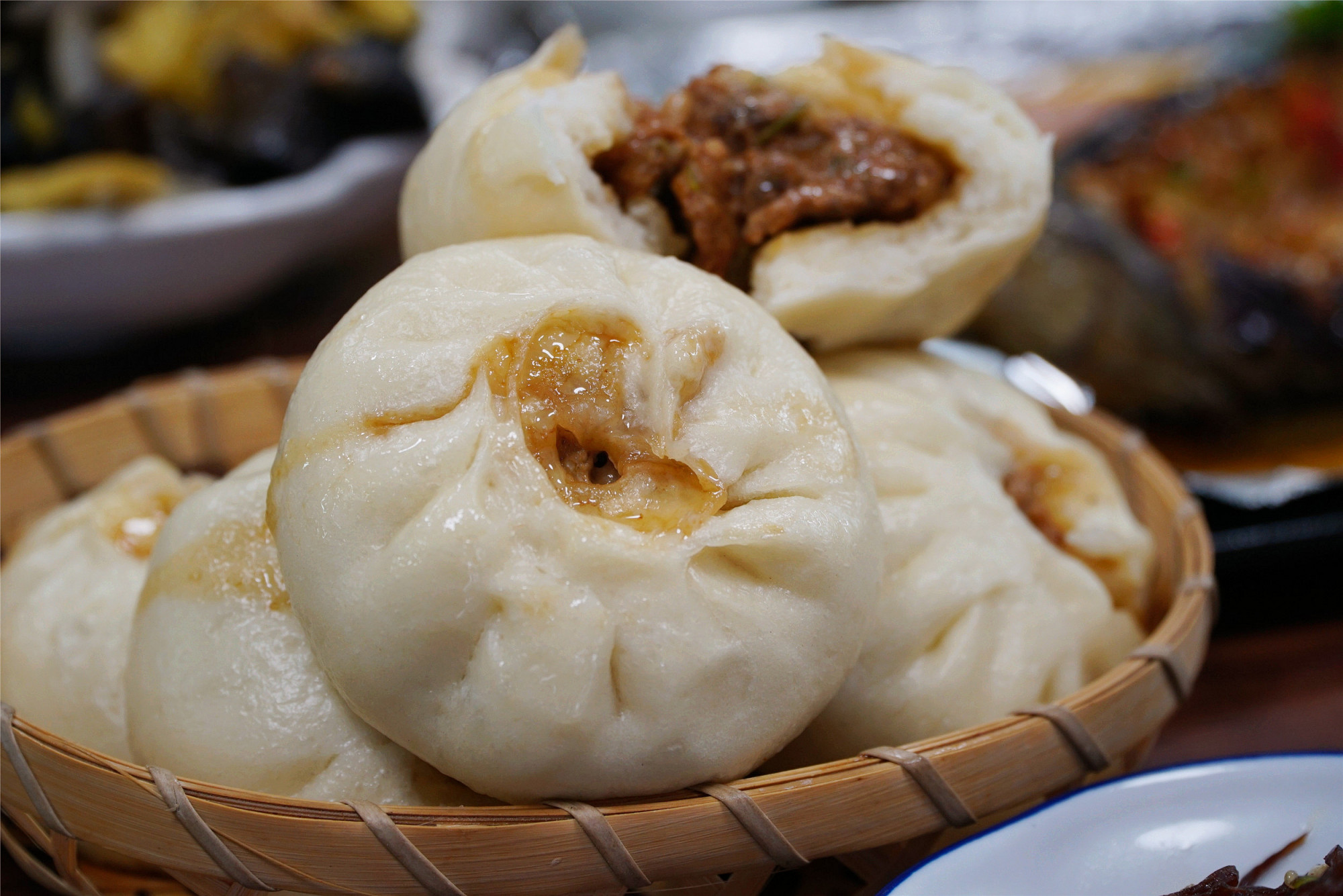 蒸包子调肉馅的正确方法,蒸包子调馅教程全过程