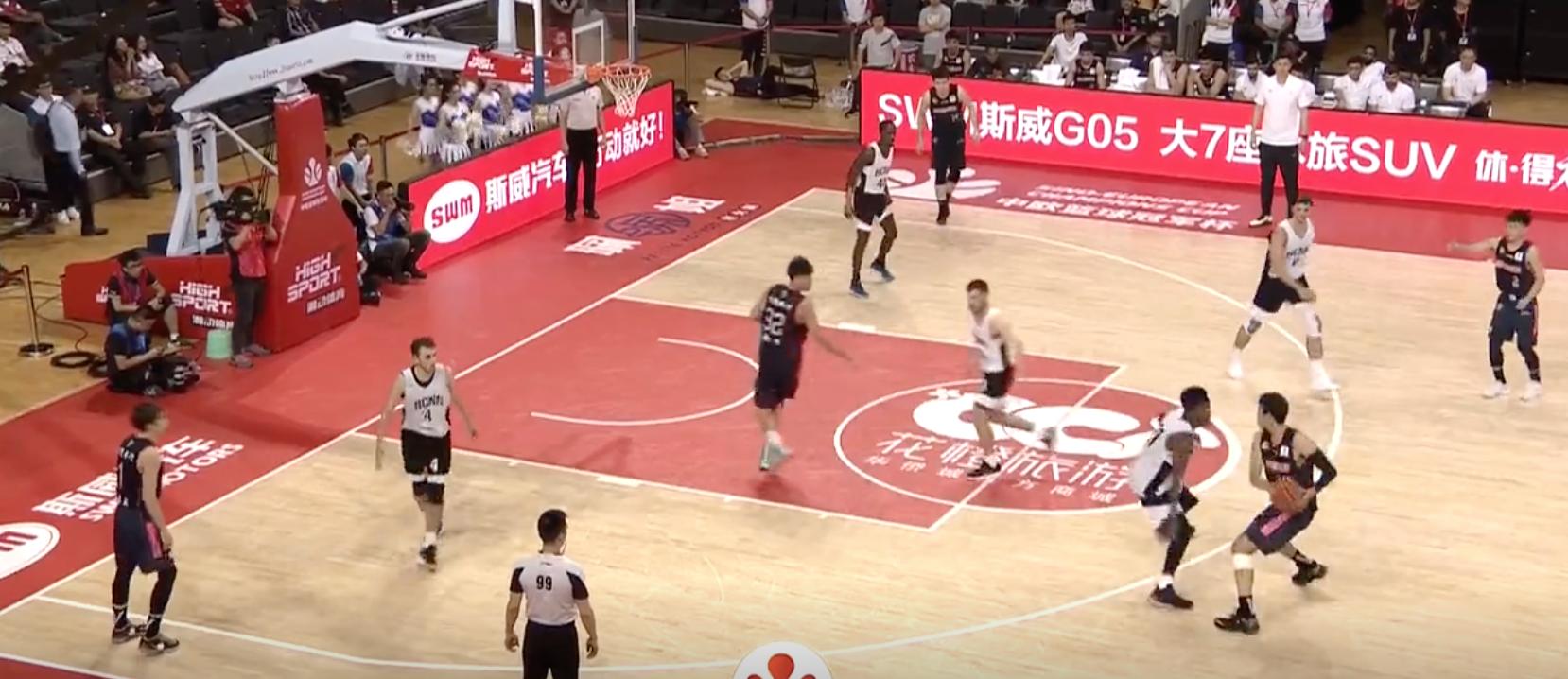 杜锋三秒边线球,李楠和杜锋边线球