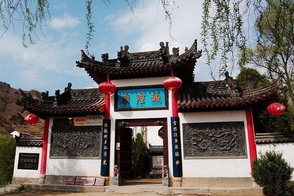 百年神庙,陕西百年寺庙能让洪水绕道而行