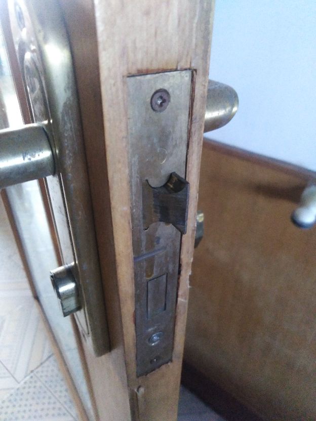 双执手锁拆卸图解,双锁体门锁怎么安装