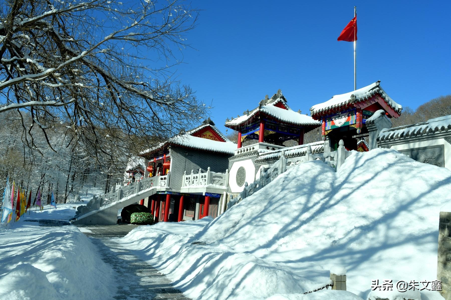 吉林柳河下雪,吉林省通化市柳河