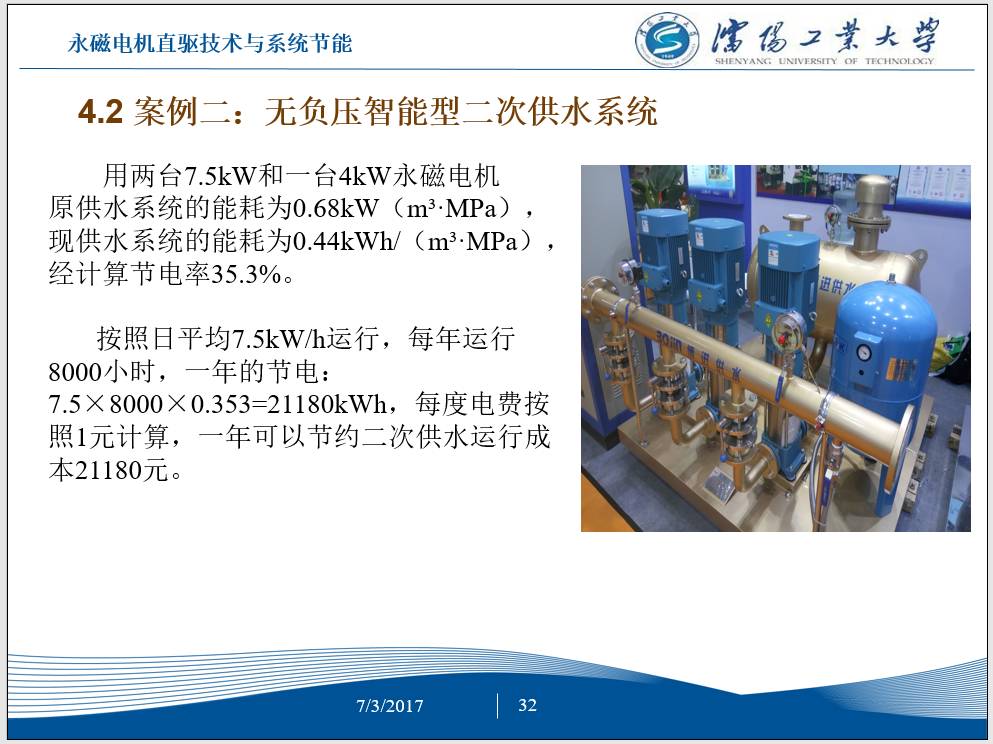 永磁电机节能,工频电机改造永磁电机节能