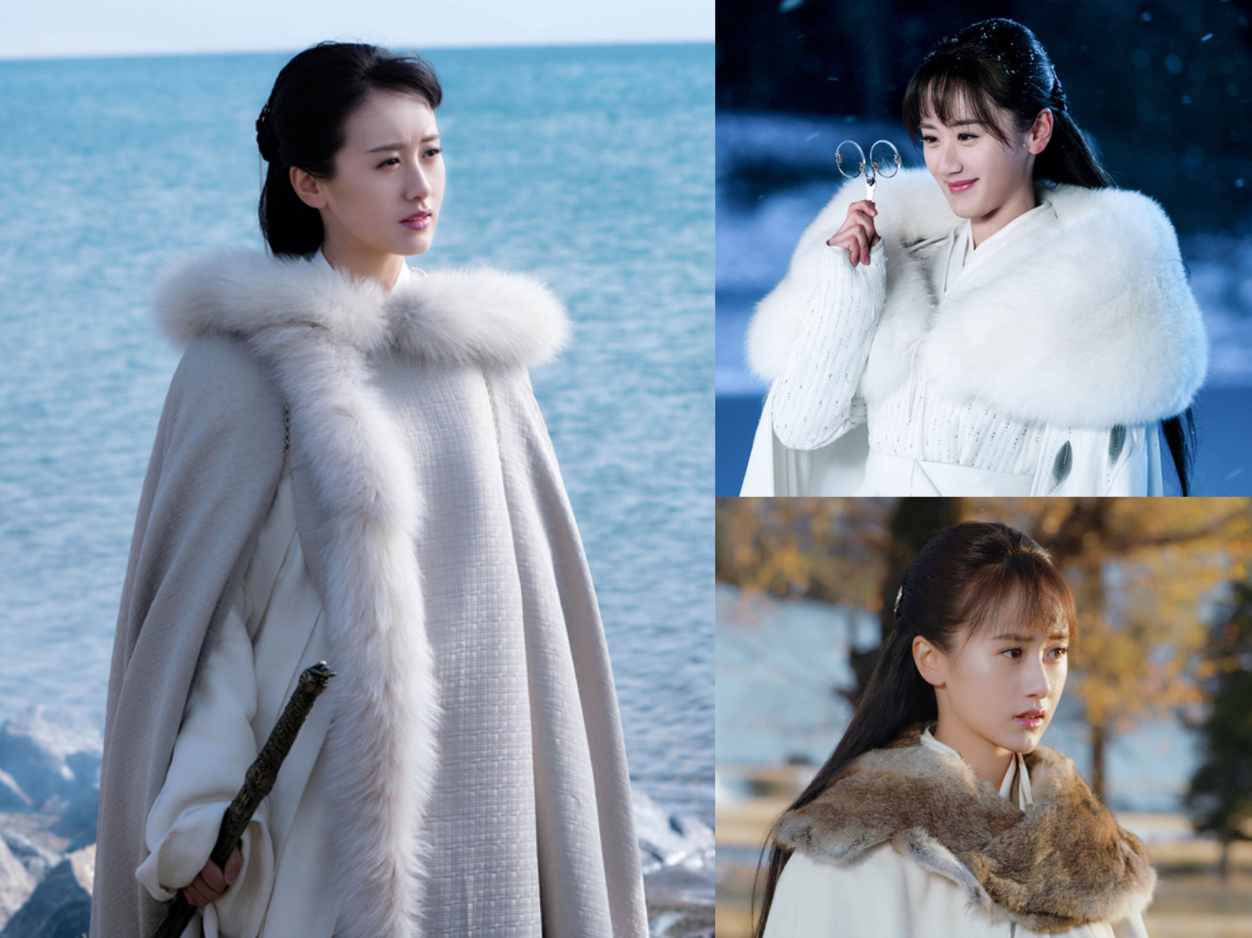 又到冬日,古装毛领斗篷别乱穿,高颜值演员和良心造型师缺一不可