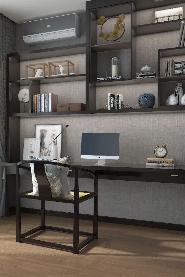 十大中式最美书房,绝美书桌透明