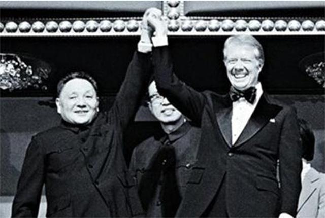 1979年*小平邓**访美的旋风九日，卡特：和他谈判是一种乐趣