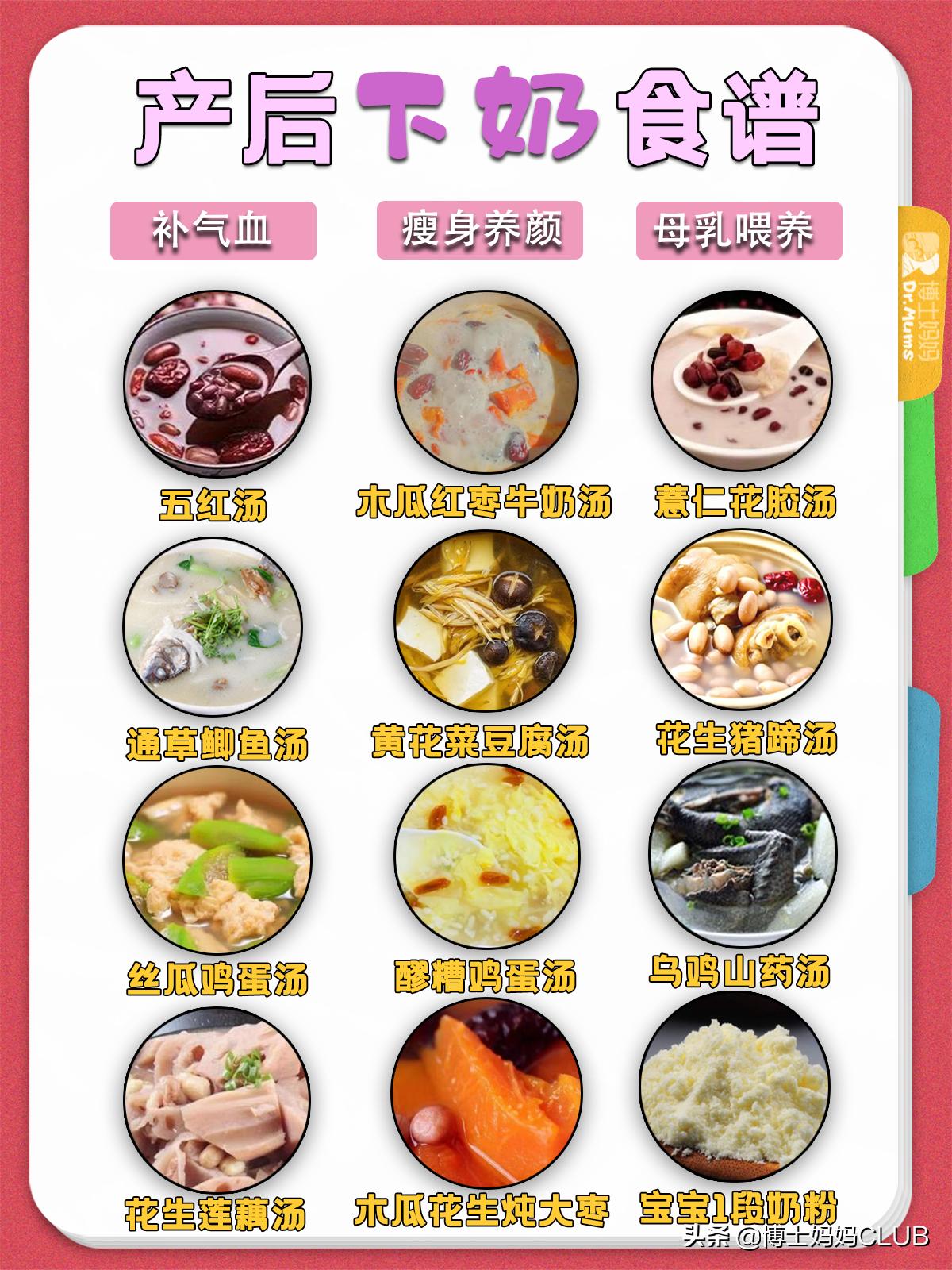 下奶汤食谱100例,下奶食谱100种粥