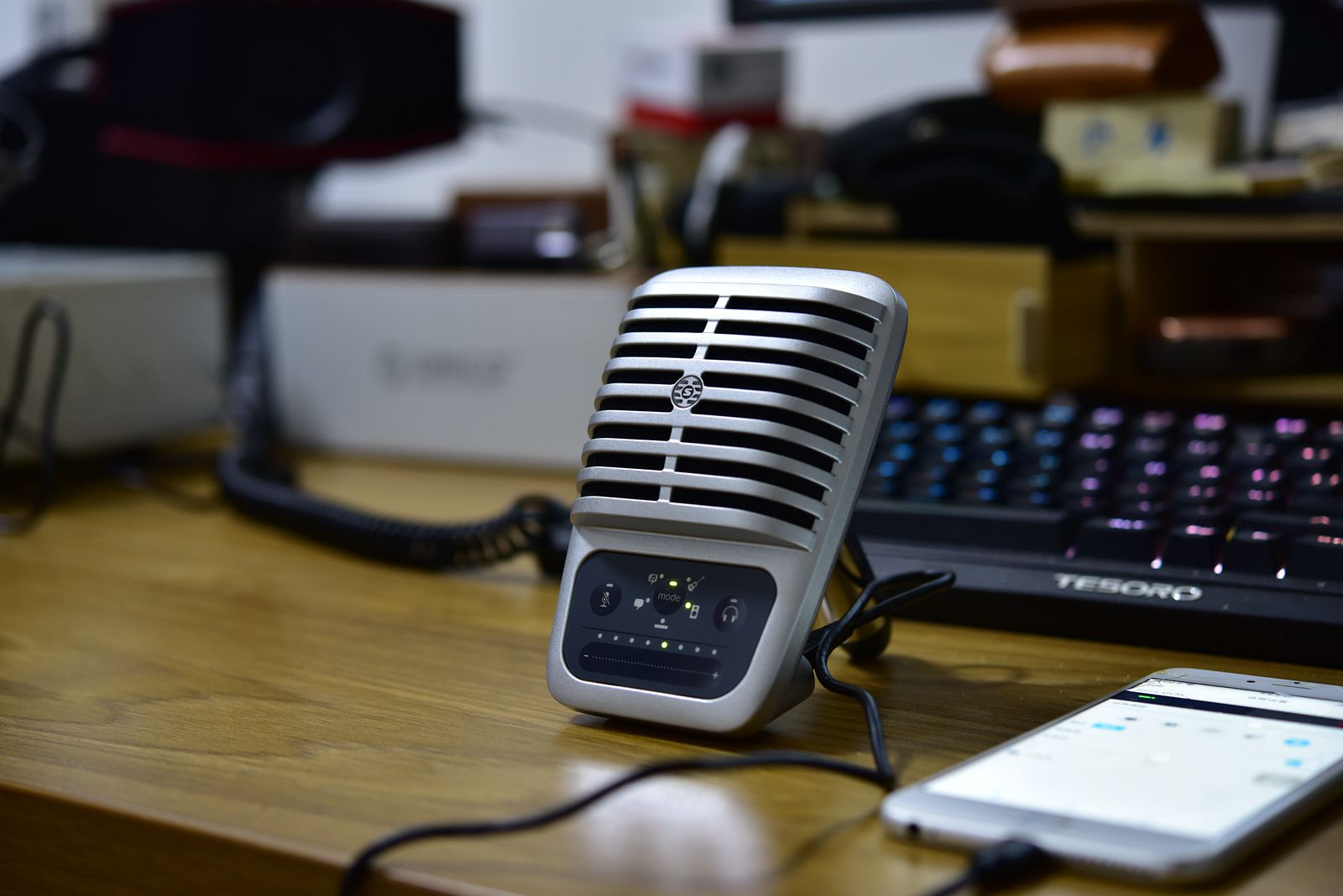 舒尔mv51对比罗德usb麦克风,舒尔mv51麦克风直播怎么用