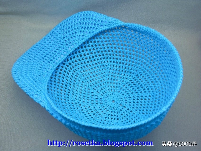 棒球夏凉帽的钩织方法,多种扇形花夏凉帽钩编视频教程