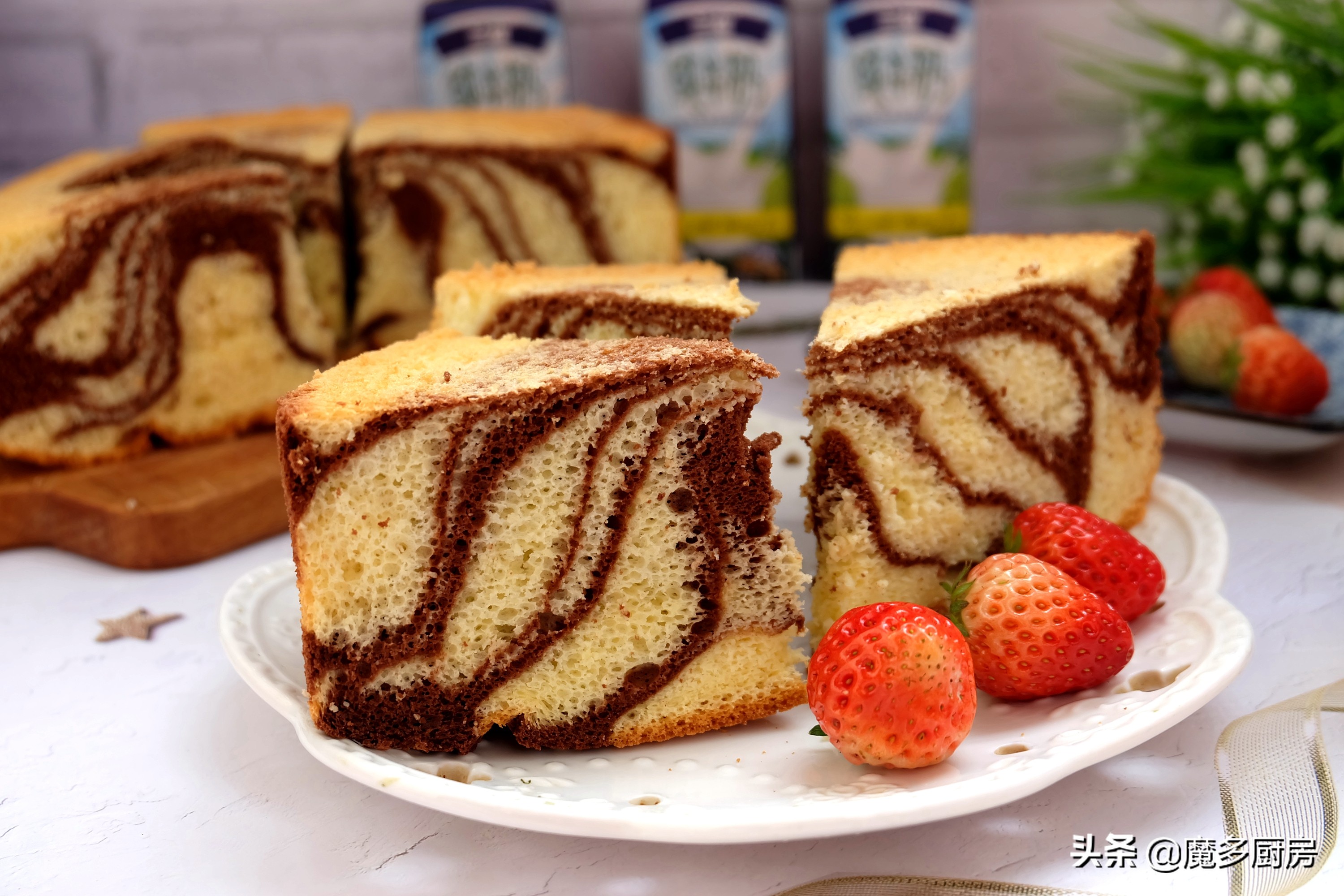 蓬松蛋糕的最简单做法,怎样做低糖蛋糕简单又好吃