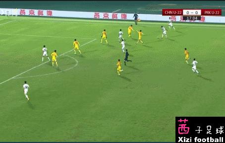 中国男足u23朝鲜比赛历史,中国u23国奥3比0击败韩国队视频