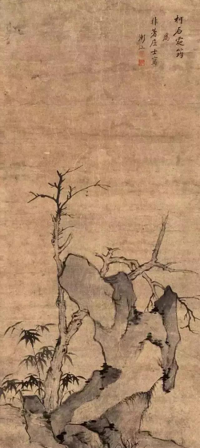 历代中国画中的奇石,中国画奇石作品欣赏