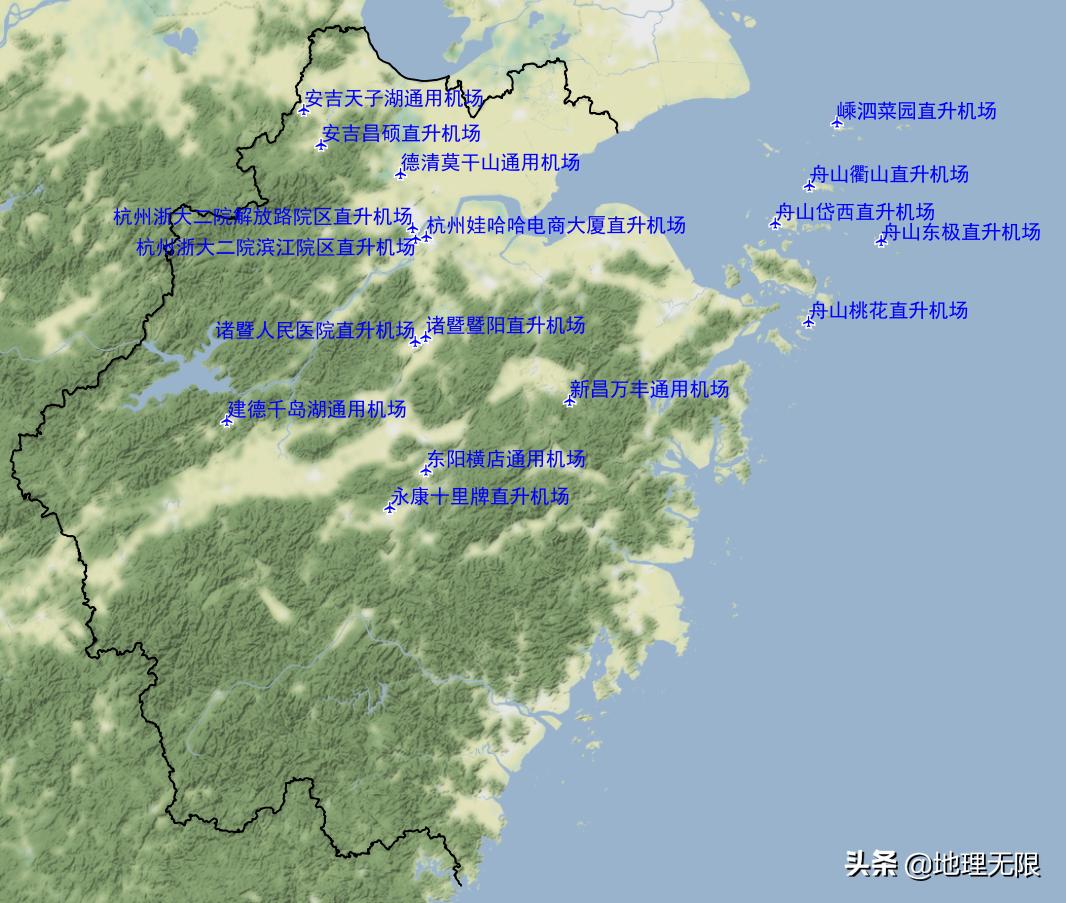 浙江省民用机场有几个,浙江省军民合用机场有哪些