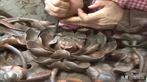 实木木板雕刻工艺,榫卯结构木头雕刻