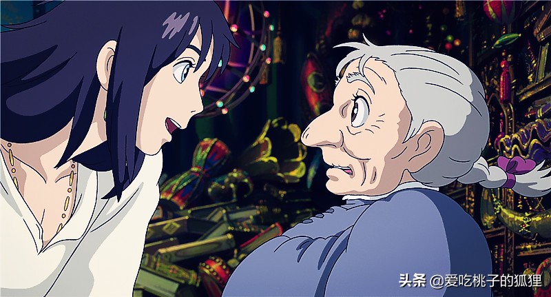 哈尔的移动城堡遇到苏菲,哈尔的移动城堡小清新爱情故事