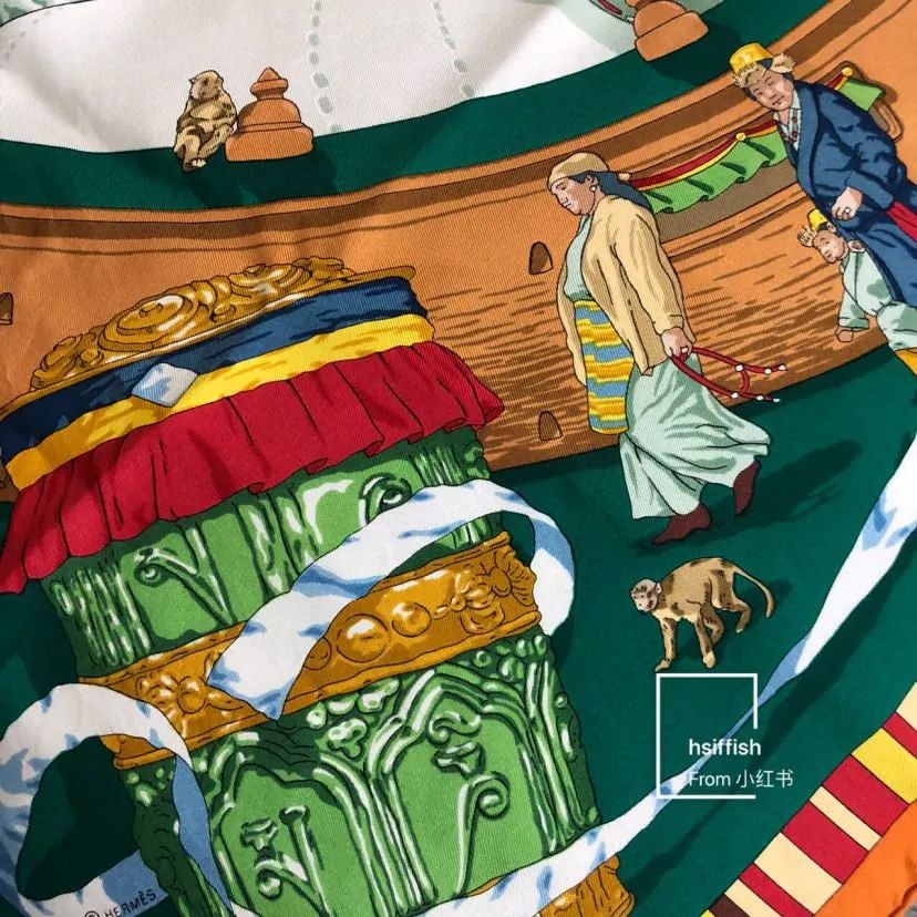 爱马仕丝巾为啥这么贵？7万多种颜色耗时两年看完就觉得值了