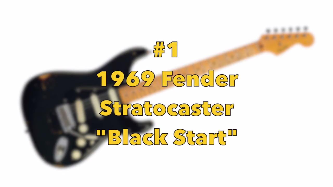 世界上十大最贵的吉他排行榜,全世界最贵的吉他