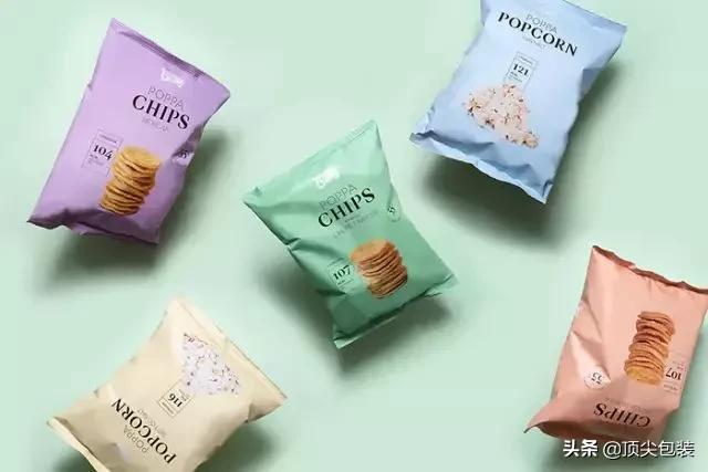 有创意的薯片包装,薯片包装风格