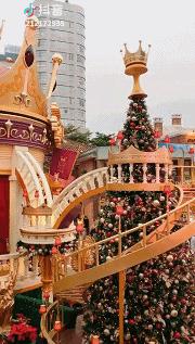 香港巨型圣诞树,香港圣诞树旅游攻略