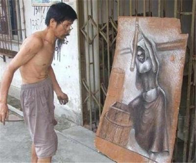 疯子画家,疯子画家作品视频