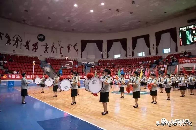 2019年大同市职工篮球联赛开幕式,大同职工篮球联赛浑源队
