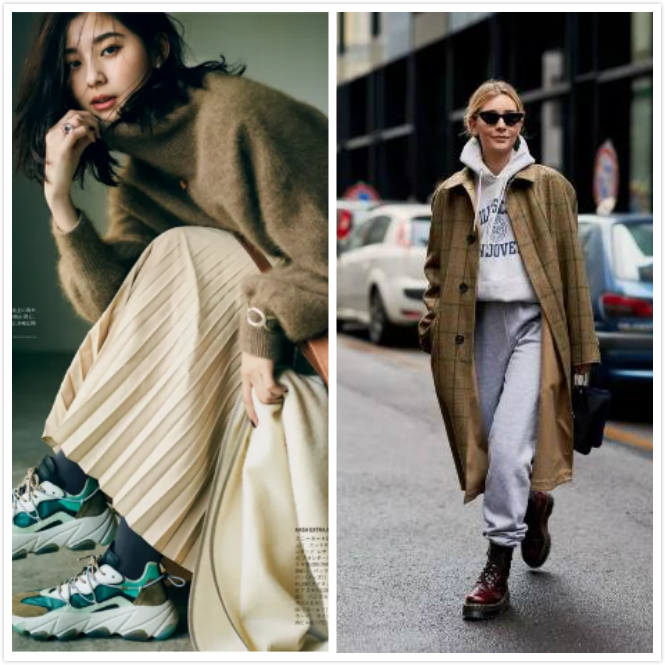 随性日韩风,慵懒随意时尚韩系风