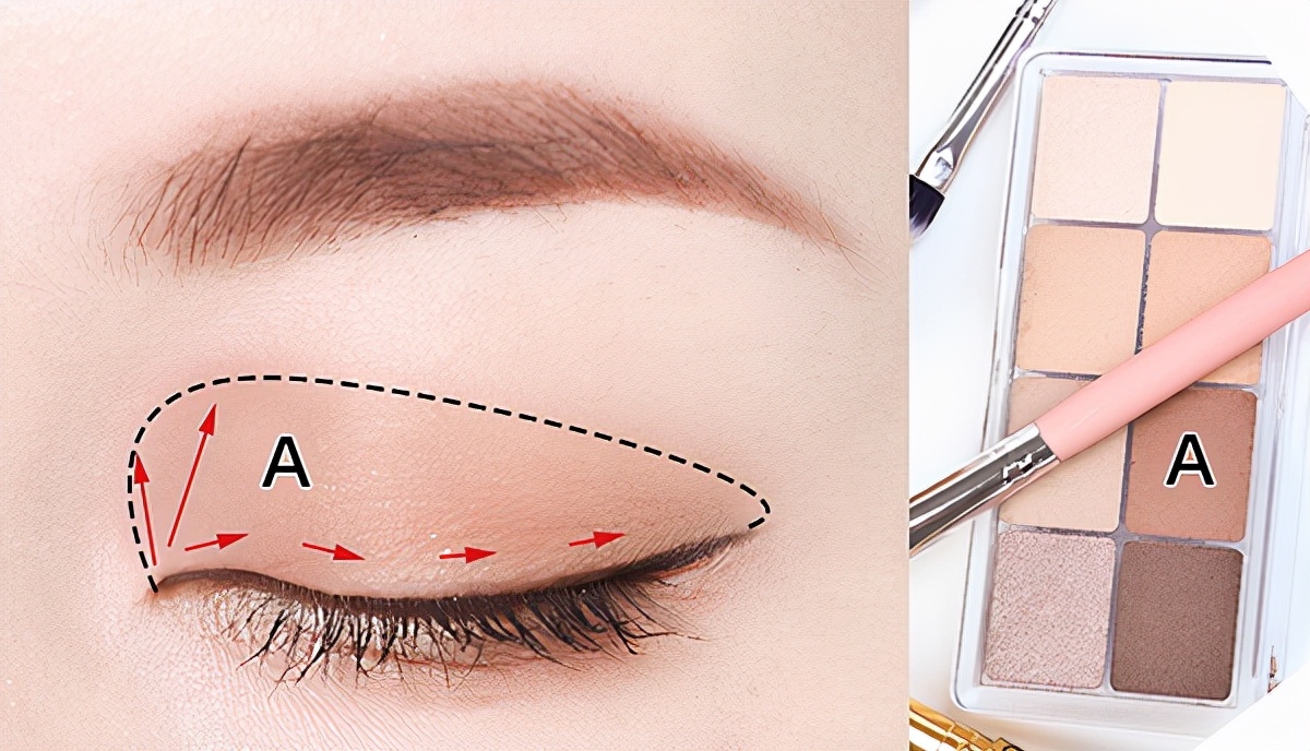 眼妆画法教程初学者日常眼妆,适合初学者的眼妆的画法技巧