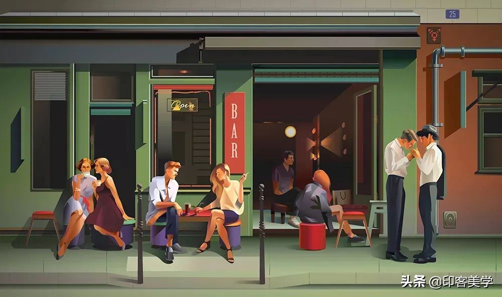 当代插画领域代表人物,插画不同风格的代表人物