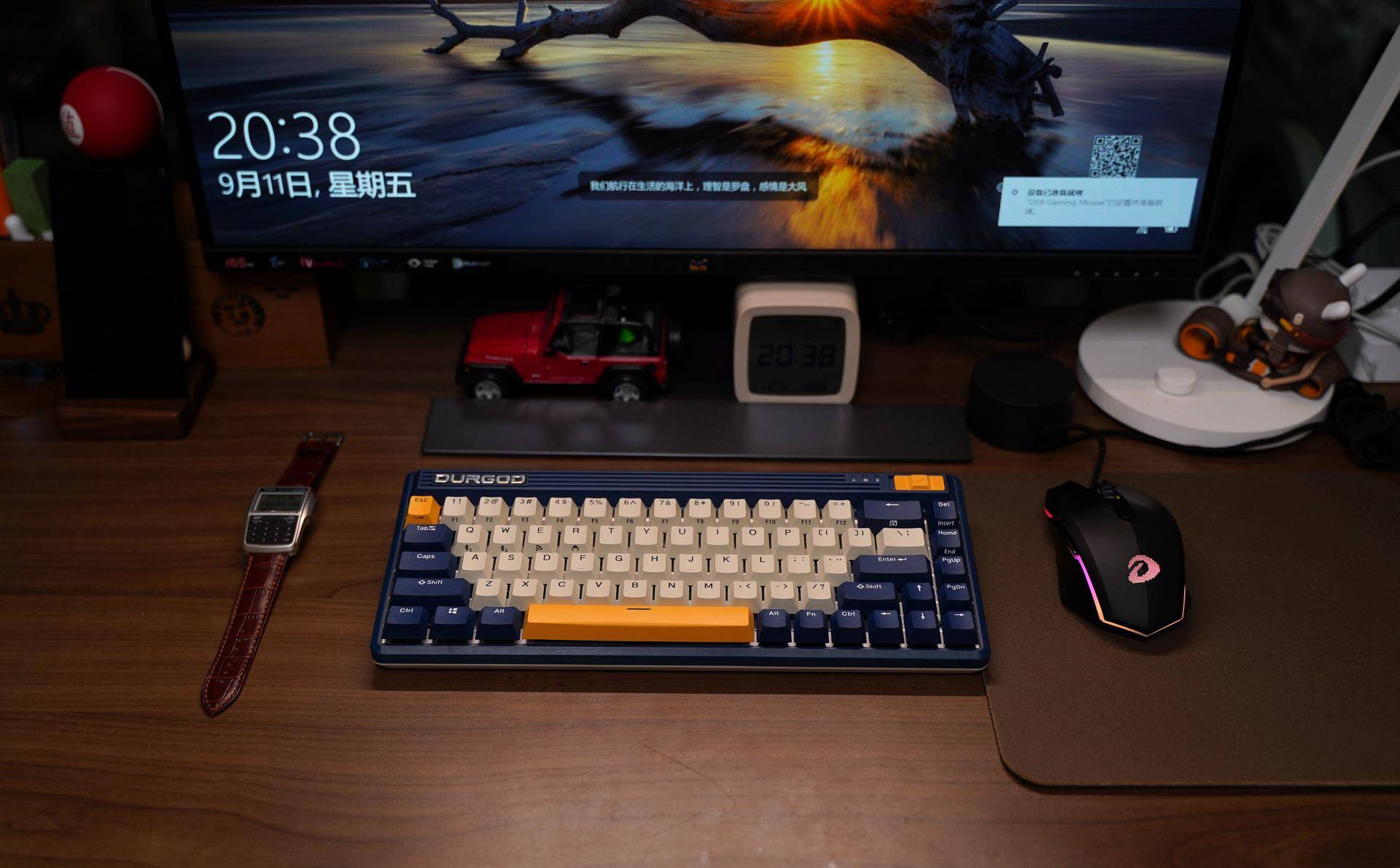 达尔优鼠标em910防滑贴,达尔优牧马人em910鼠标