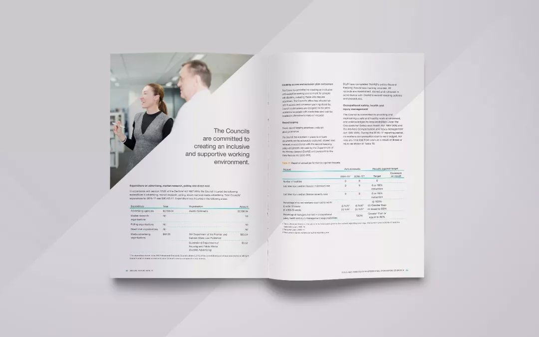 简约大气的企业宣传册／画册设计精选