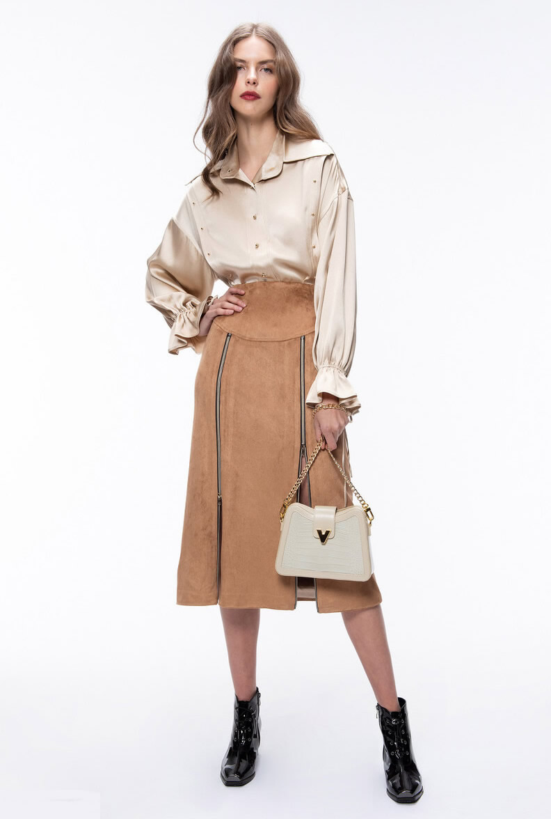 秋冬气质款连衣裙大衣,女士正装套装裙子