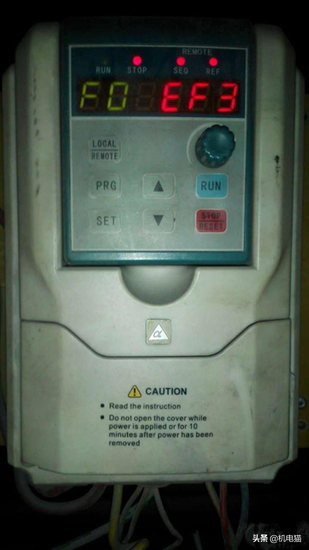 变频器出现e80是什么故障,变频器出现5p1是什么故障