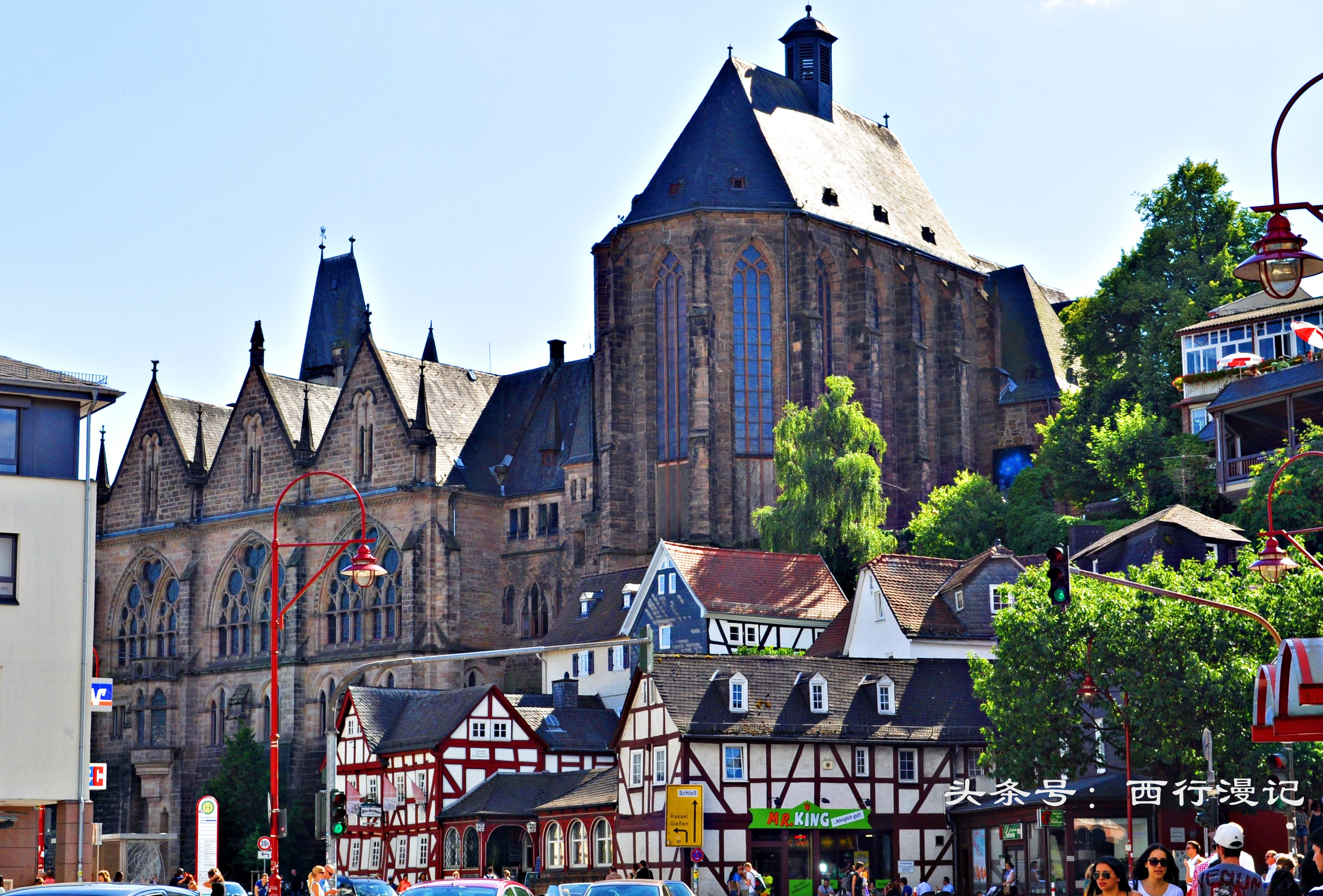 德国最美古城海德堡,青山绿水间的德国古城