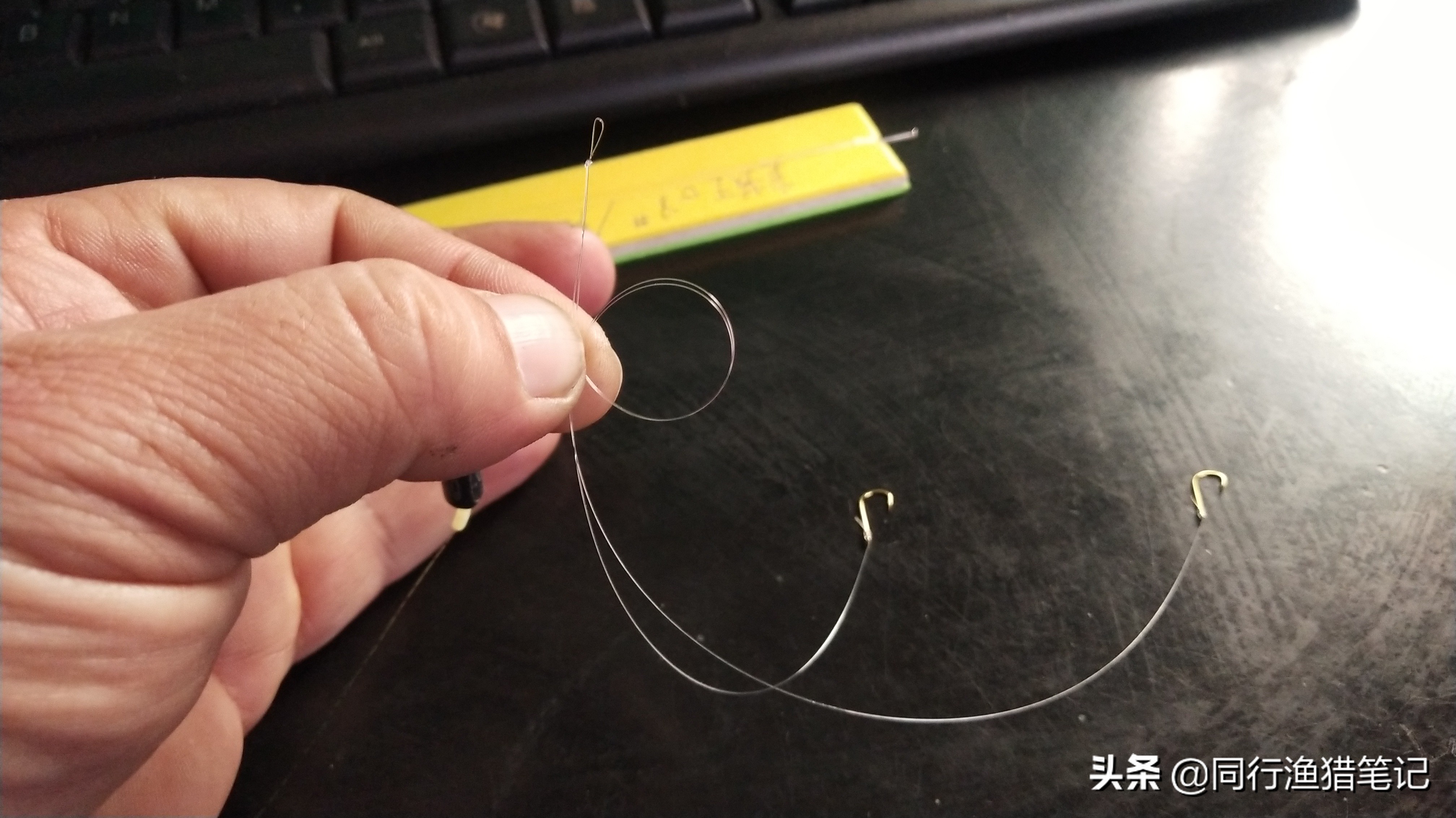 钓鱼线绑线全套方法,钓鱼子线绑线全套方法