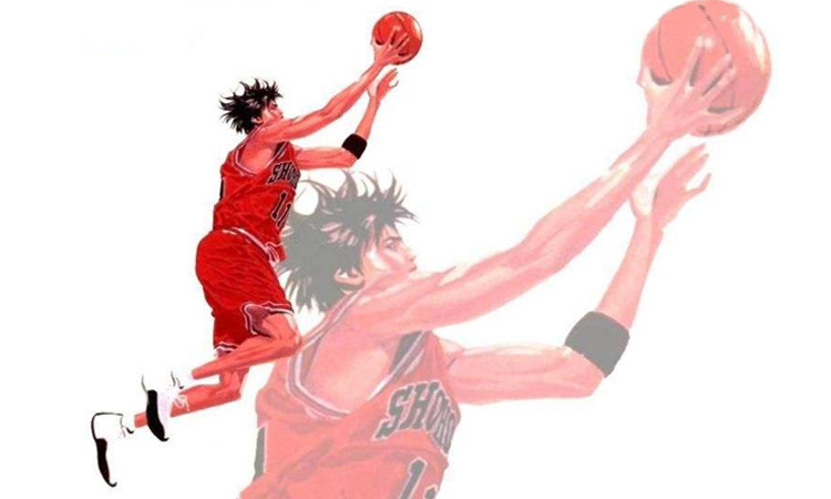 樱木花道流川枫的球鞋,樱木花道是怎样换上球鞋的