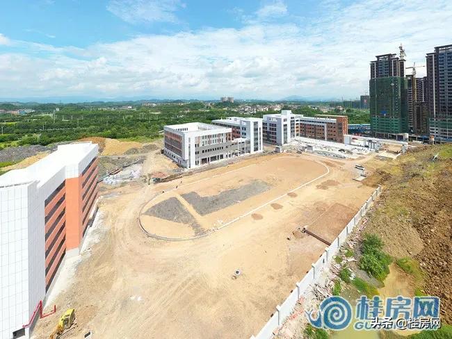 大手笔！临桂灵川七星几所新学校将投入使用，建设现场实拍图来了