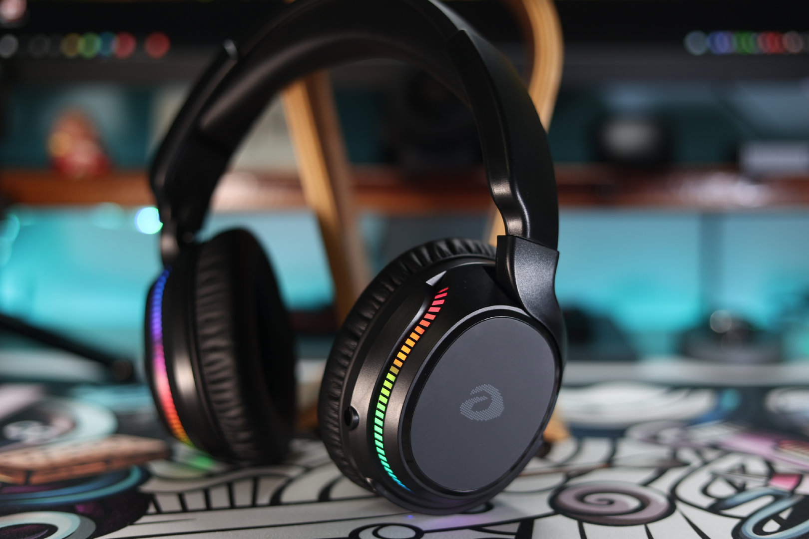 达尔优a710耳机需要驱动吗,达尔优a710耳机红色灯