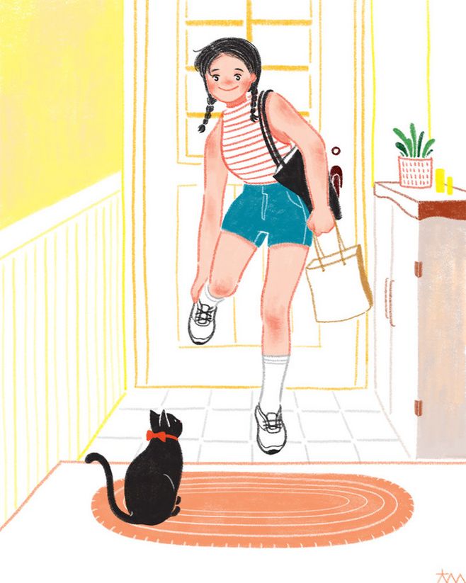 平凡的小幸福，来自韩国艺术家 Chassam