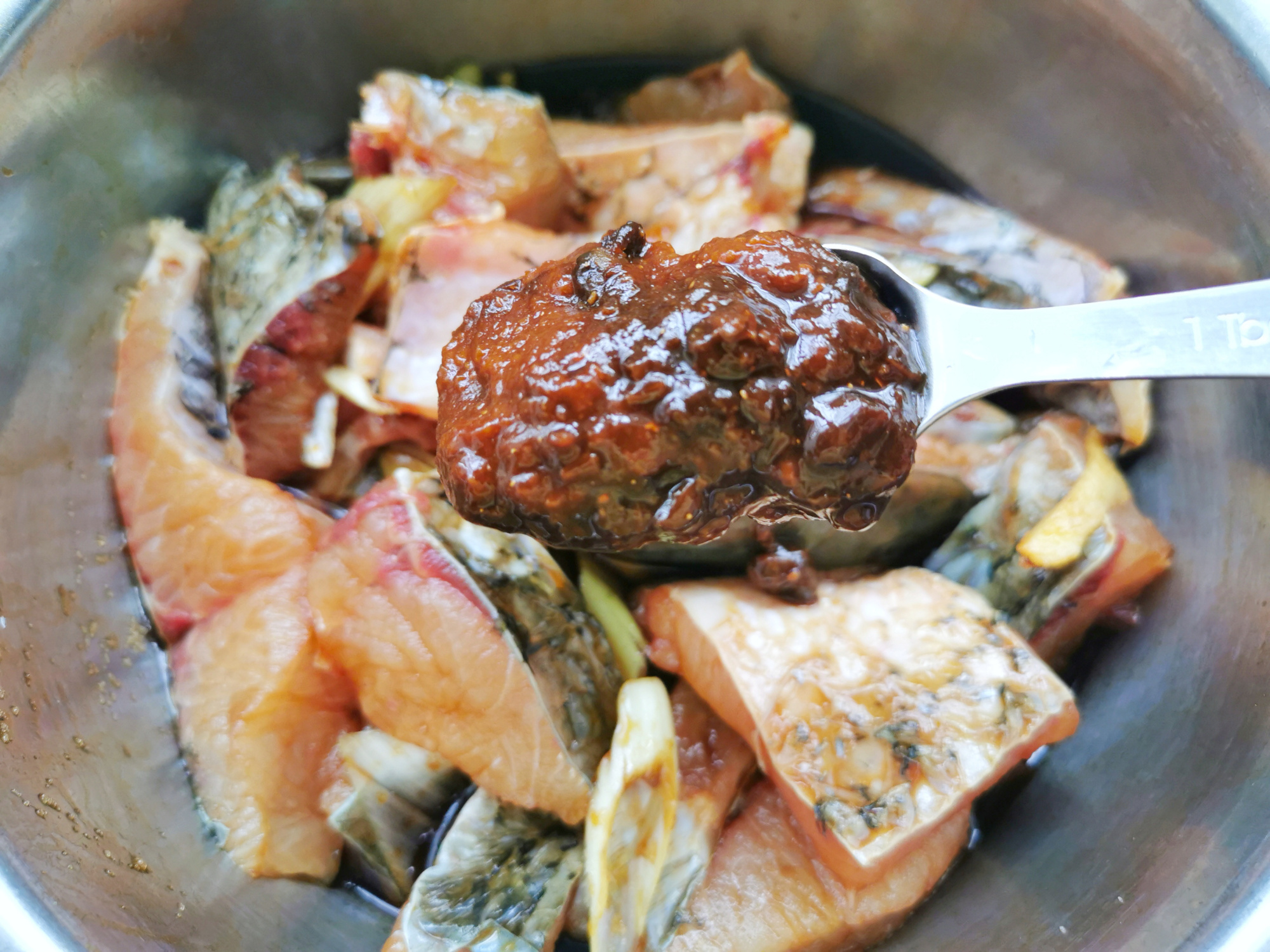 好吃又耐放的鱼块,我家鱼不煮不炸